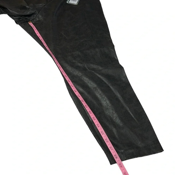 LYSSE New‎ Women’s 3X Pull-on Black Buffed Suede Seamed Legging - Picture 12 of 12